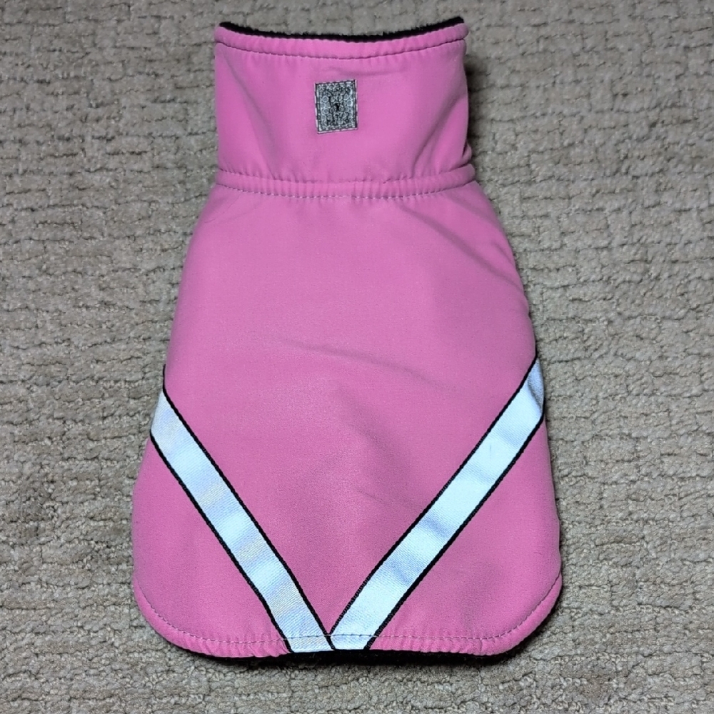 R. C. Pet Products Pink Reflective Coat, size 8
